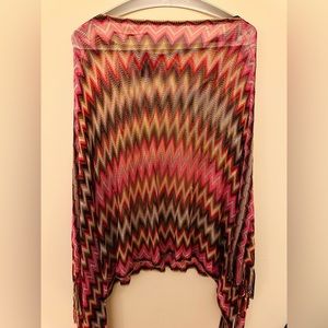 Vintage missoni cape / shawl / poncho